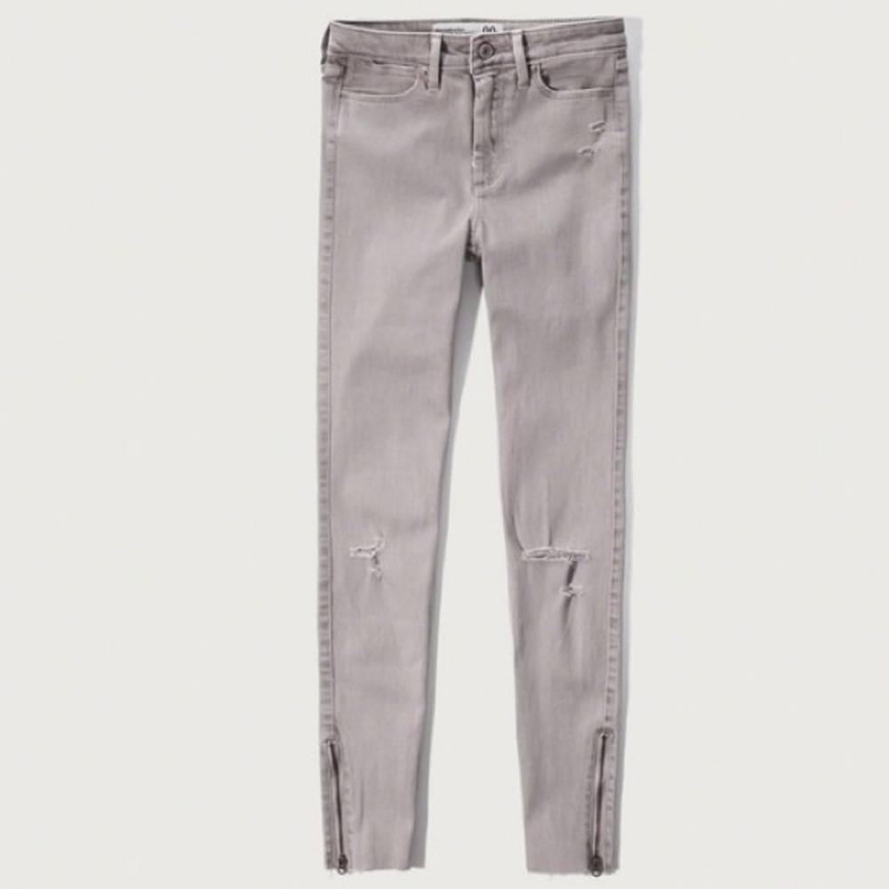 Abercrombie & Fitch high rise skinny jeans
